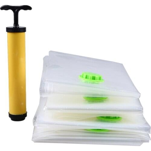 1PC Thickened Vacuum Storage Bag for Cloth Home Compressed Bag Reusable Clothes Foldable Organizer Space Saving Seal Packet