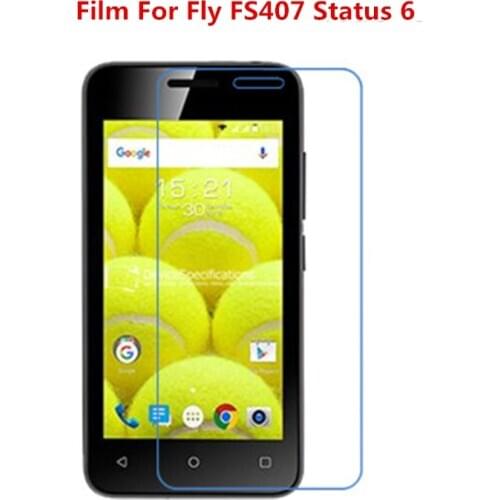1/2/5/10 Pcs Ultra Thin Clear HD LCD Screen Protector Film With Cleaning Cloth Film For Fly FS407 Status 6