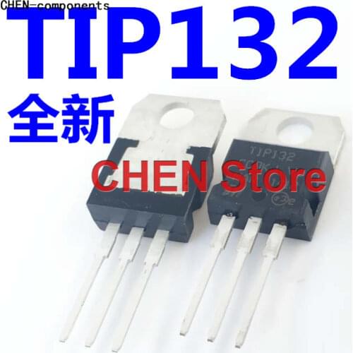 10pcs Brand new original TIP132 TIP132C TO-220 Darlington tube