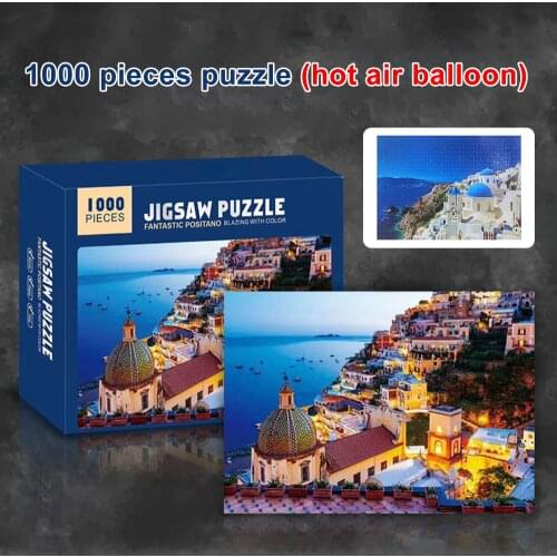 1000 Pcs Jigsaw Puzzles DIY Toys for Adults Decoration Collectiable Assembling Puzzle Games Childrens Kids Educational Toy