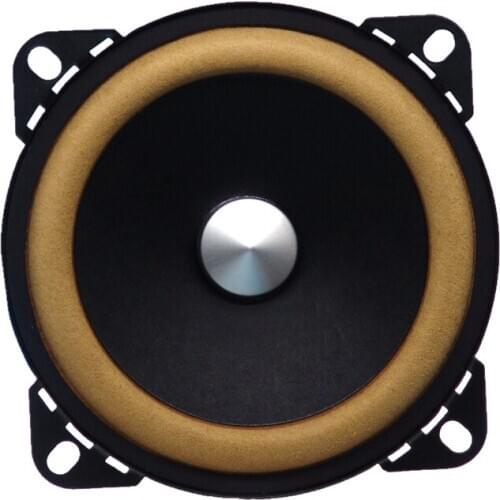 2pcs 4 inch car horn 4 inch HIFI car horn car horn upgrade modification P-610S leather edge