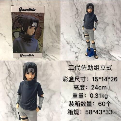 Animation Doll Anime Naruto Childhood Uchiha Sasuke Model Toys For Children Collectible Birthday Gifts Desk Decoration Ornaments