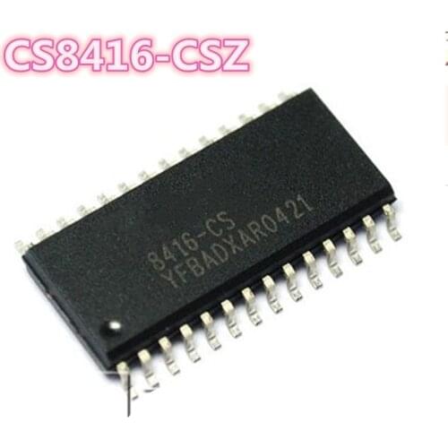 Free shipping: 10PCS-50PCS CS8416-CSZ CS8416-CS 8416-CS 8416-CSZ 8416 CS8416 SOP-28 digital audio interface IC chip