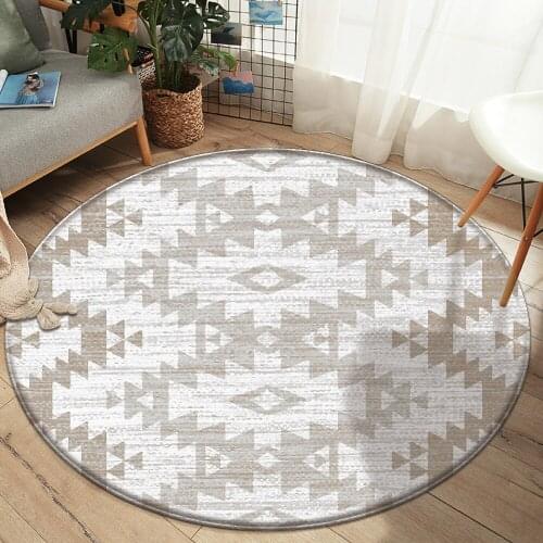 Bohemian Geometry Bedroom Bedside Sofa Kitchen Bathroom Floor Mat 2021 Moroccan Style Area Carpet Living Room Table Large Carpet