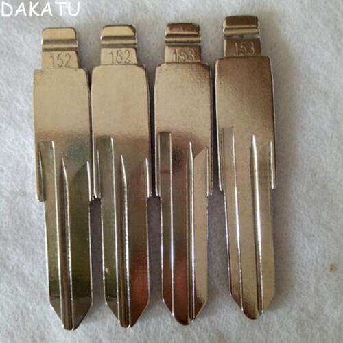 DAKATU NO.152 NO.153 Remote KEY BLADE Universal Remotes Flip Blade 152# 153#for Renault modified key blade