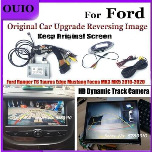 Reversing Decoder | For Ford Kuga Ranger T6 Taurus Mustang Focus MK3 MK5 2010 ~ 2020 Original Screen upgrade Rear Camera Adapter