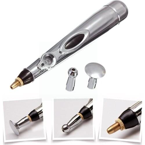 Electronic Acupuncture Pen Electric Therapy Massage Pain Meridian Magnet Heal Tools Energy Pen Acupoint Relief Pen E8M5