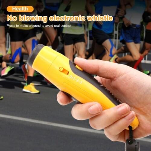 Electronic Electric Whistle Referee Tones Electronic Whistle Outdoor Survival Football Basketball Game Cheerleading Whistle
