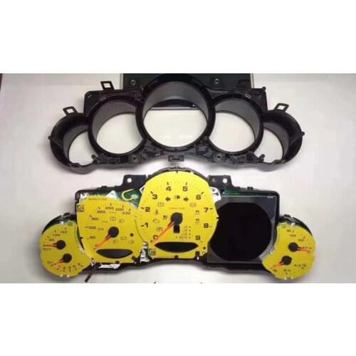 Instrument Gauge Face for Porsche 911 Carrera 991/Cayenne 958/Panamera 970 Dash Overlay Facelift GTS 330KM/H Red