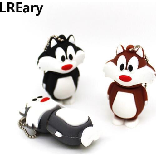 Mini Cartoon cute Looney Tunes USB Flash Drive 16GB pendrive 4GB 8GB memory stick Sylvester 32G 64G pen drive U disk Bugs Bunny