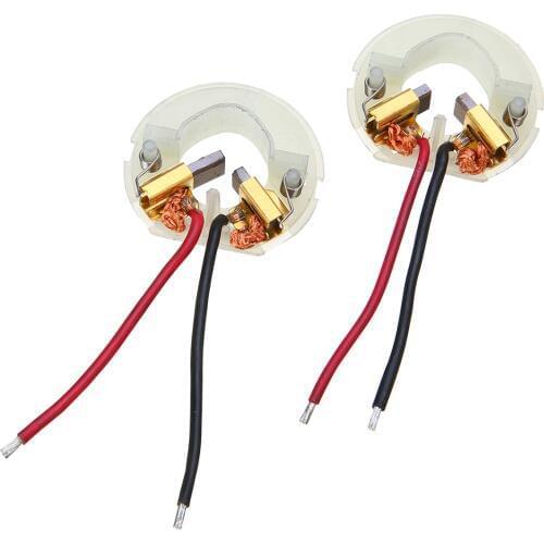 New 2pcs Carbon Brushes + 2 Pair Carbon Brushes Holder Replace For HILTI SFC14-A SFC14A SFC 22-A 22A