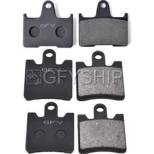 For KAWASAKI ZZR1400 ABS (ZX 1400 B6F/B7F/D8F/D9F/DAF/DBF) 2006-2011 ZZR 1400 motorcycle Front Rear Brake Pads Brake Disks