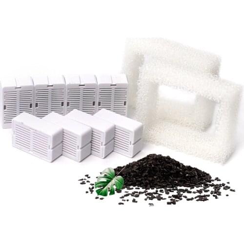 Replacement Activated Carbon Lonic Resin Filter Cotton For Pet Cat Automatic Drinking Fountain Dog Water Drinker Replaced Filter