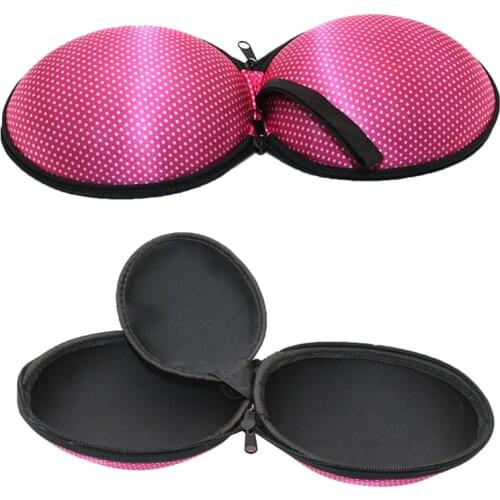 Portable Lingerie Storage Organizer Box Protective Bra Underwear Case Travel Household Daily Storage Clothes Storage Box