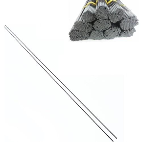 Carbon fiber light and strong solid rod tip for hand pole and also can be used to DIY telescopic fishing rod
