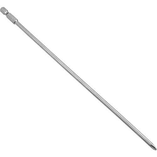 Uxcell 1/4-Inch Hex Shank 250mm Length Phillips 4.5PH2 Magnetic Screw Driver S2 Screwdriver Bits