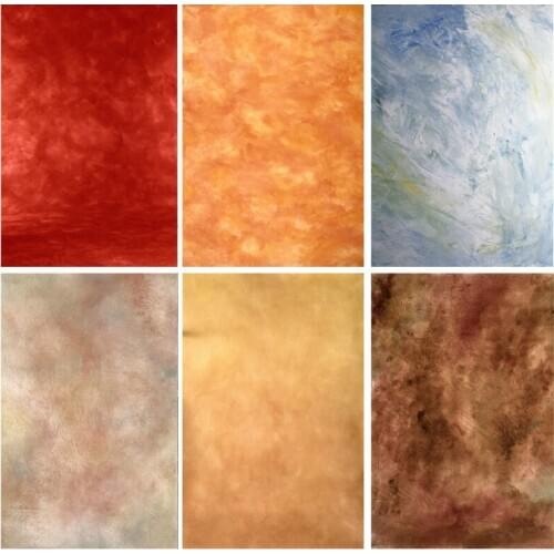 SHENGYONGBAO Vinyl Vintage Hand Painted Photography Backdrops Props Texture Grunge Portrait Studio Background 201205LCJDX-86