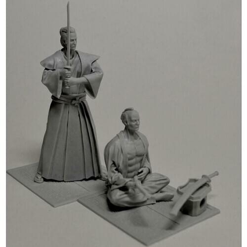 1/32 ancient crew include 2 man Resin figure Model kits Miniature gk Unassembly Unpainted