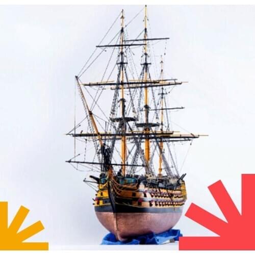 1/96 Standard Edition Sailboat Model Kit Wooden Model Kit Model Boat