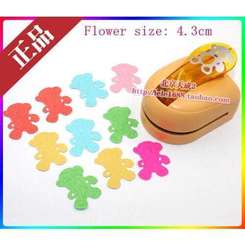 Cute Super Large Size Shaper Punch Craft Scrapbooking bear Paper Puncher DIY tools 1pc No-4