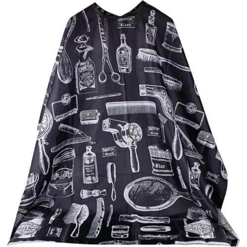 148*120cm Cutting Hair Waterproof Cloth Salon Barber Cape Hairdressing Hairdresser Apron Haircut Capes QE