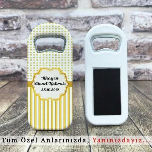 30 pcs Personalized Bottle Opener Magnet-Yellow Circumcision Model 370082551