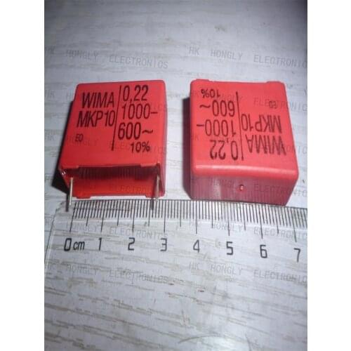 5 PCS MKP10 0.22UF 224 220NF 1000V 1KV P=27.5mm