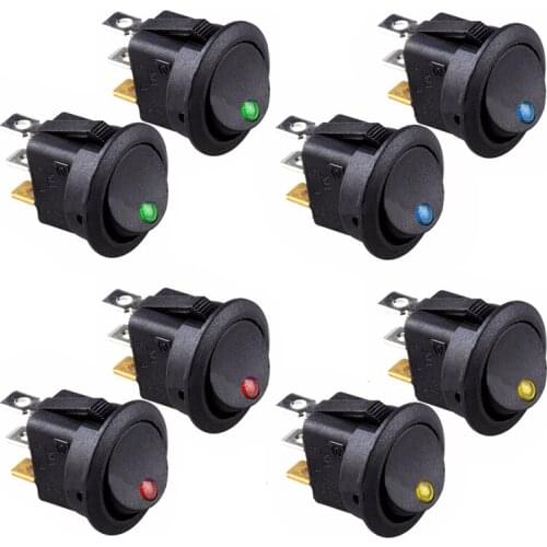 Auto accessories Boat Switches Boat tool Switches Toggle Controls LED Boat Button LED Light