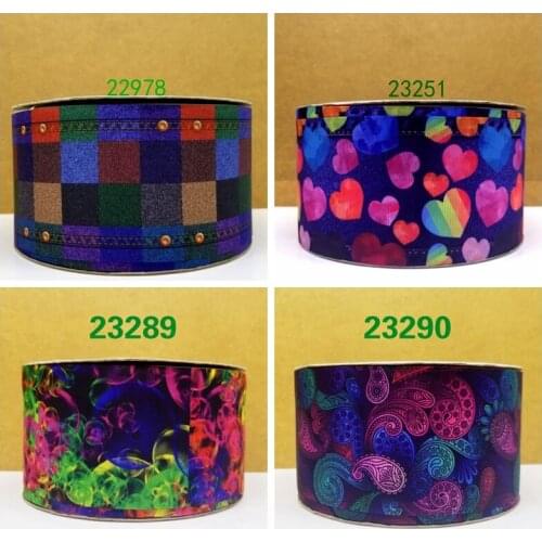 Free shipping 50 yard cartoon printed grosgrain ribbon 22978