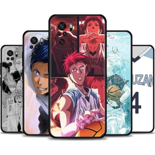 Anime kuroko no Basketball for Xiaomi Redmi Note 8 8T 9 9T 9S 10 Pro 5G Soft Case for Redmi 7 7A 8A 9A 9C 9T TPU Phone Cover