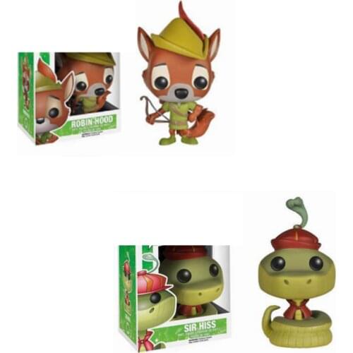 Funko Robin Hood - Sir Hiss ROBIN HOOD#97#99 Vinyl Action Figures Collection Model Toys for Children Birthday gift