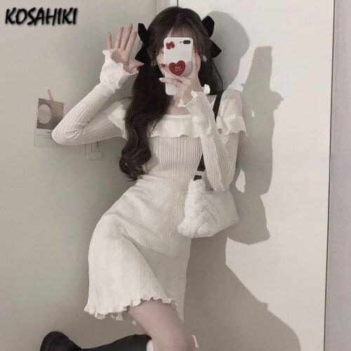 KOSAHIKI Fashionable Knitted Dresses