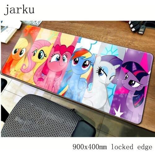 My little pony mouse pad gamer 900x400mm notbook mouse mat gaming mousepad best seller pad mouse PC desk padmouse accessories