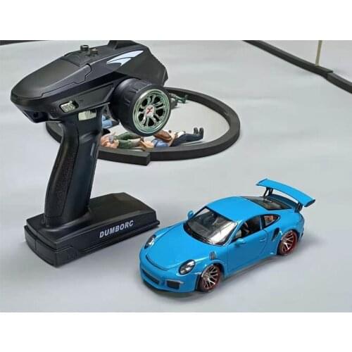 1/28 MINI Q9 RTR 4WD RC Car Remote Control 6CH Metal Chassis Outdoor Toys For Boys Gift Porsche GT TH19485-SMT6