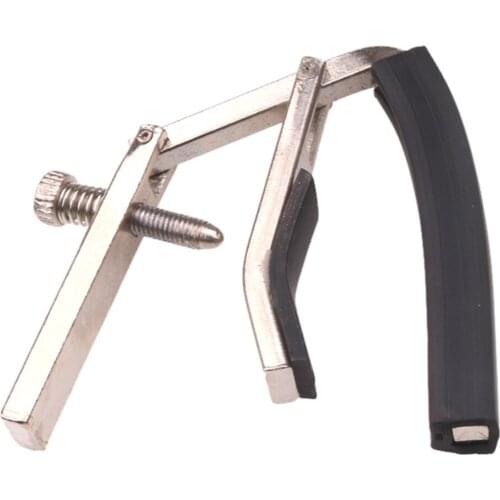 Metal Guitar Tuner Trigger Quick Change Key Clamp Capo for Folk Guitar Accessories