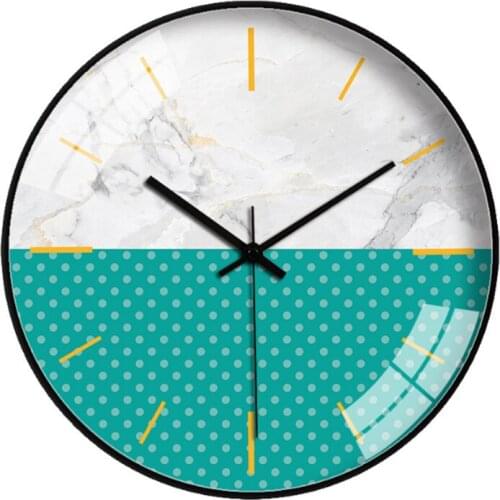Ins Hot Silent Wall Clock Modern Design Quiet Sweep Movement Thermometer Hygrometer Clocks No-ticking Wall Clock Watch