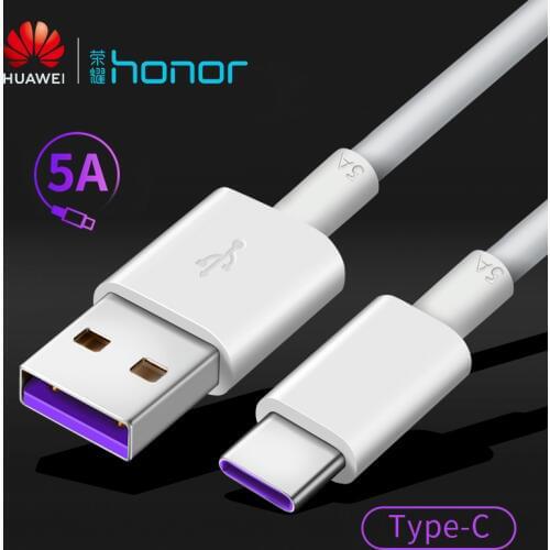 Original Huawei USB cable fast charging phone 5A Type-C high speed data cables for samsung Huawei Mate 20 P20 P30 Pro Honor AP71