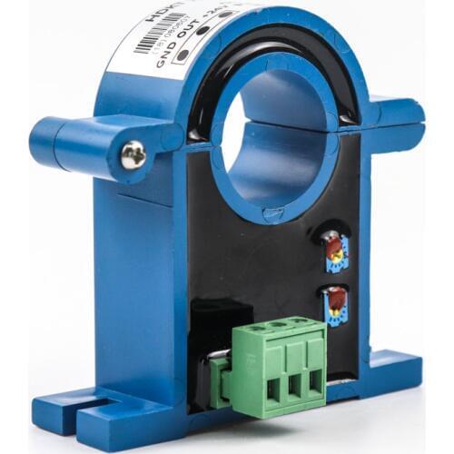 Split hall effect DC current transmitter open loop current transducer sensor 4-20mA output 0-100A, 0-200A, 0-500A, 0-1000A