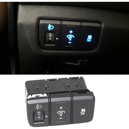 Car Dashboard Brightness Switch Head Light Lamp Adjustment Brightness Side Slip OFF for Hyundai Ix25 Creta 93300-C9000