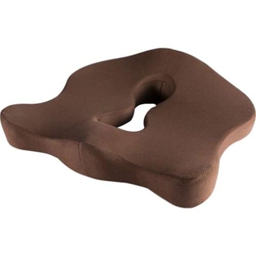 Seat Cushion Pad For Car Office Orthopedic Tailbone Sciatica Lower Back Pain Relief Premium Memory Foam Massage Chair Cushion