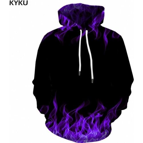 3d Hoodies Flame Hoodie Men Purple Hoodie Print Creativity Sweatshirt Printed Unisex Funny Pullover Fashion High Quality