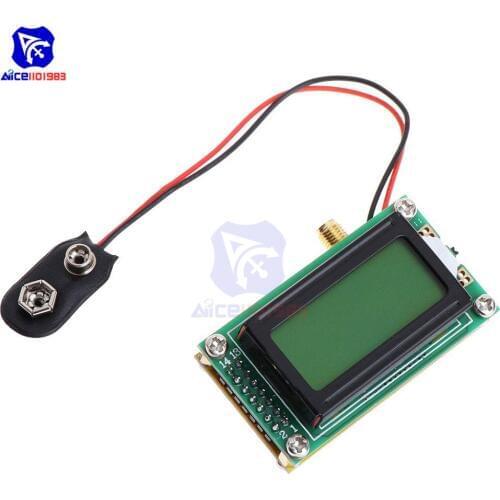 Diymore 0802 LCD High Accuracy Frequency Counter Tester Measurement RF Meter 1 -500 MHz Tester Module for ham Radio