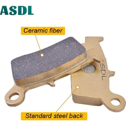 Motorcycle Rear Brake Pads For For HONDA CB50 XR100 250 250R CRF230L 230M 650 650R 650L NSR50 50V 75 80 CRM250 XLR250 CR125 #b