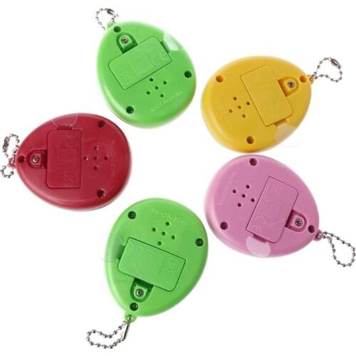 LCD Virtual Digital Pet Egg Handheld Electronic Game Machine Toy With Keychain