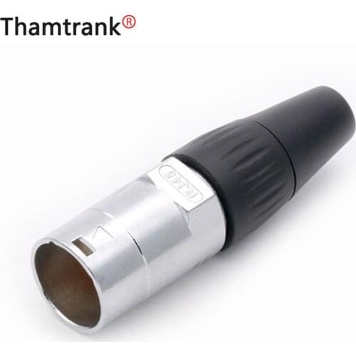 1pc High Quality RJ45 Waterproof Aviation Male Plug Network Connector LAN Ethernet Adapter