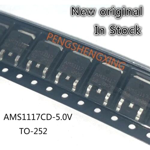 10PCS/LOT AMS1117CD-5.0V TO-252 AMS1117-5.0 New original spot hot sale