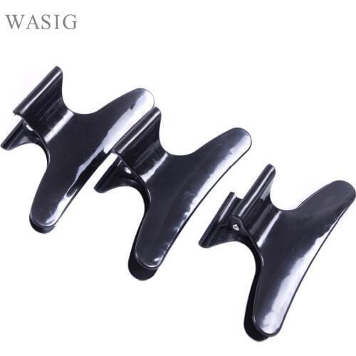 3Pcs/Pack Butterfly Holding Hair Claw Section Styling Tools Hair Clamps Clips Claw Hold Hair Styling Hairdressing Tool