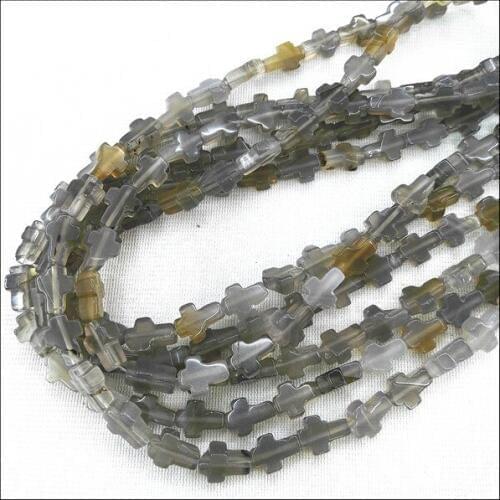 33 pcs/lot grey agatee stone diy beads accessories fashion jewelry fittings size 8x12mm