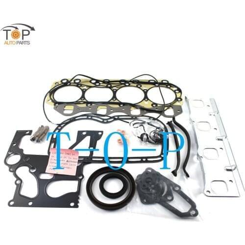 4JC1 Full Overhaul Engine Repair Kit Gasket Set For Isuzu 8-94145-8911 5-87810-963-0 Cylinder Head