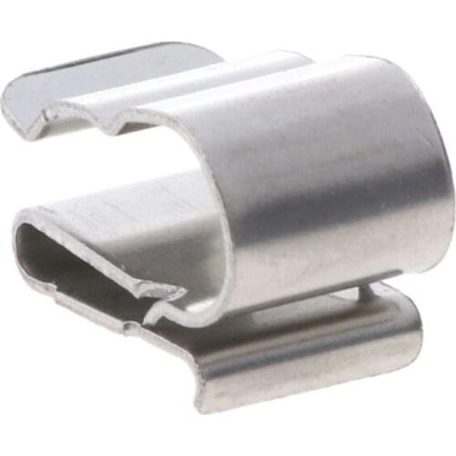 50Pcs 2x6mm Stainless Steel Solar PV Cable Clip For System Mounting Installation